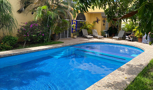 swimming pool at zandoyo